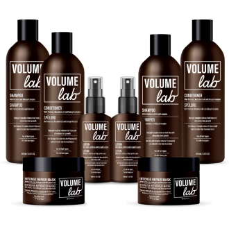 VOLUME LAB bojātu matu atjaunošanas sistēma 3 minūtēs